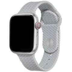 imoshion Geflochtenes Silikonarmband für Apple Watch | 38/40/41/42 mm - Grau