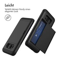 imoshion Backcover mit Kartenfach Samsung Galaxy S8 - Schwarz