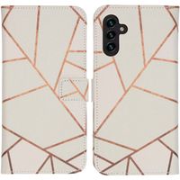 imoshion Design TPU Klapphülle Samsung Galaxy A13 (5G) / A04s - White Graphic