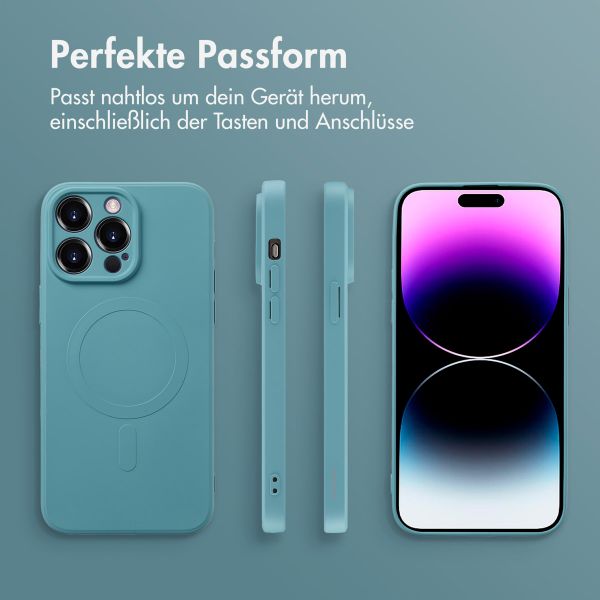 imoshion Color Back Cover mit MagSafe Apple iPhone 14 Pro Max - Smoke Green