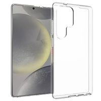 Accezz TPU Clear Cover für das Samsung Galaxy S25 Ultra - Transparent