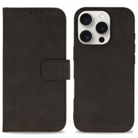 imoshion Entfernbare 2-1 Luxus Klapphülle für das Apple iPhone 16 Pro - Schwarz