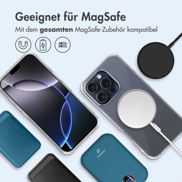 imoshion Protective Back Cover mit MagSafe iPhone 16 Pro Max - Transparent