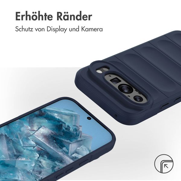 imoshion EasyGrip Back Cover für das Google Pixel 9 / 9 Pro - Dunkelblau