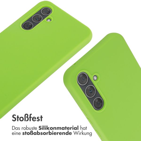 imoshion SilikonHülle mit Band Samsung Galaxy A54 (5G) - Fluor Groen