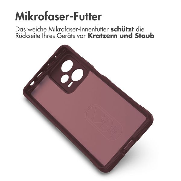 imoshion EasyGrip Backcover für das Xiaomi Redmi Note 12 Pro Plus - Aubergine