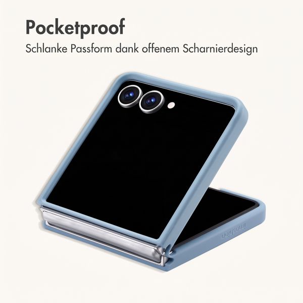 imoshion Color Guard Backcover Samsung Galaxy Z Flip 8 - Hellblau