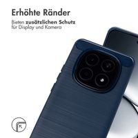 imoshion Brushed Back Cover Xiaomi Redmi Note 15 Pro Plus (5G) - Dunkelblau