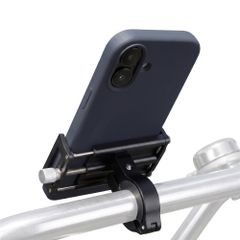 imoshion Mini Aluminium-Fahrrad-Handyhalterung - Leichtgewicht - Universal - Schwarz