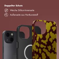 Selencia Vivid Rückabdeckung mit MagSafe Apple iPhone 13 - Moo'd Olive Dust