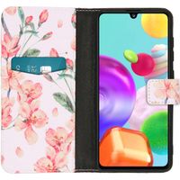 imoshion Design TPU Klapphülle für das Samsung Galaxy A41 - Blossom Watercolor