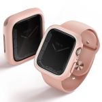 Uniq Moduo Apple Watch Hülle mit austauschbarem Rahmen für die Apple Watch 4-9 / SE - 44/45 mm - Blush (Pink/White)