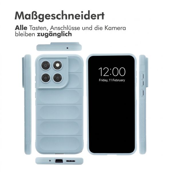 imoshion EasyGrip Backcover Motorola Moto G77 - Hellblau
