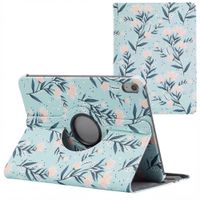 imoshion 360° drehbare Design Klapphülle Apple iPad 11 (2025) 11 Zoll A16 / iPad 10 (2022) 10.9 Zoll - Flowers