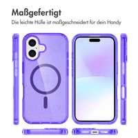 imoshion Sparkle Back Cover mit MagSafe Apple iPhone 17 - Violett