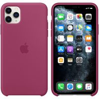 Apple Silikon-Case für das Apple iPhone 11 Pro Max - Pomegranate