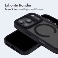 imoshion Transparente Bookcase mit MagSafe Apple iPhone 18 Pro Max / 17 Pro Max - Schwarz