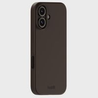 Holdit Silicone Case für das iPhone 16 Plus - Chocolate