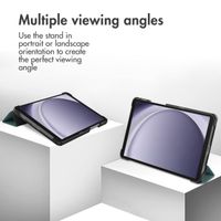imoshion Trifold Klapphülle Samsung Galaxy Tab A11 / A9 8.7 Zoll - Dunkelgrün