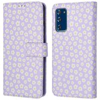 imoshion ﻿Design Klapphülle für das Samsung Galaxy S20 FE - White Daisy