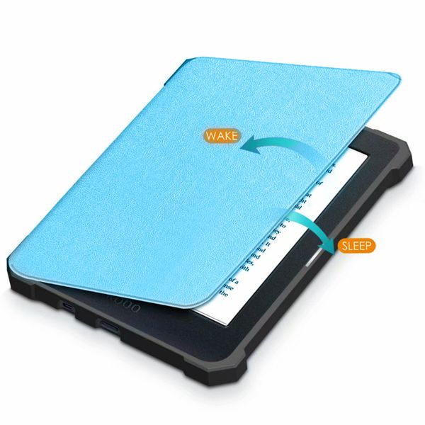 imoshion Slim Soft Case Klapphülle Kobo Nia - Hellblau