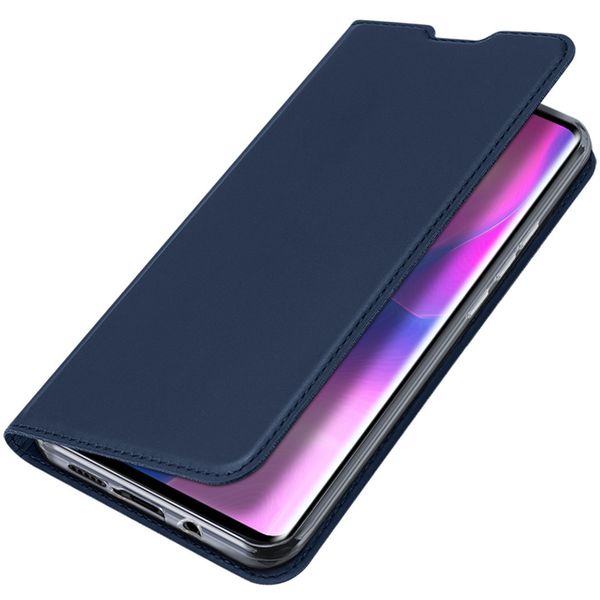 Dux Ducis Slim TPU Klapphülle Dunkelblau für Xiaomi Mi Note 10 Lite