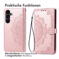 imoshion Mandala Klapphülle Samsung Galaxy S25 FE - Rosé gold