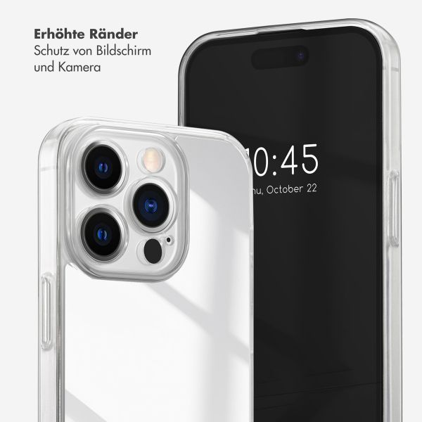 Selencia Mirror Back Cover Apple iPhone 15 Pro - Silber