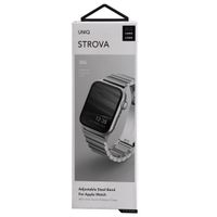 Uniq Strova Steel Link-Armband für Apple Watch | 44/45/46/49 mm - Sterling