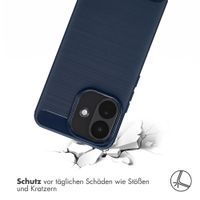 imoshion Brushed Back Cover Xiaomi Redmi Note 17 Pro - Dunkelblau