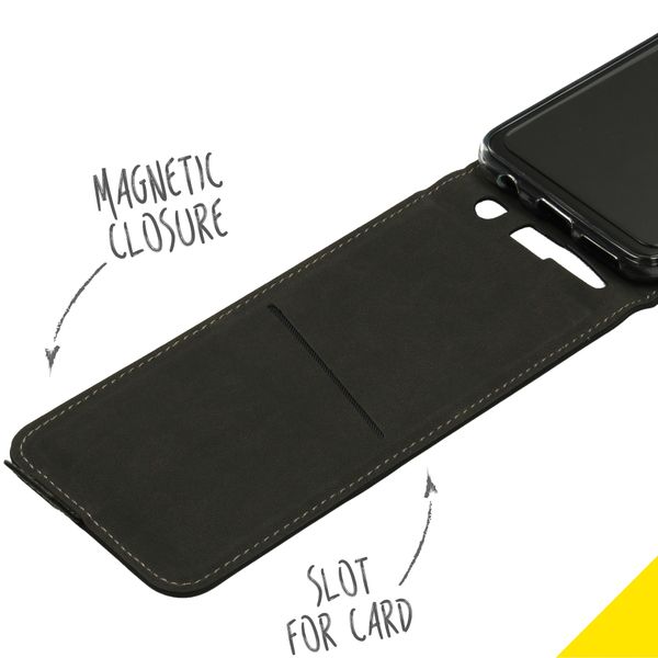 Accezz Flip Case Samsung Galaxy A20e - Schwarz