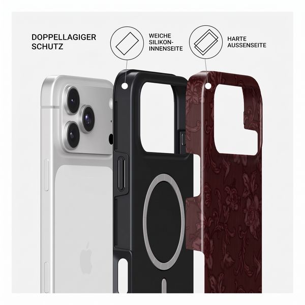 Burga Tough Back Cover MagSafe Apple iPhone 18 Pro - Capulet