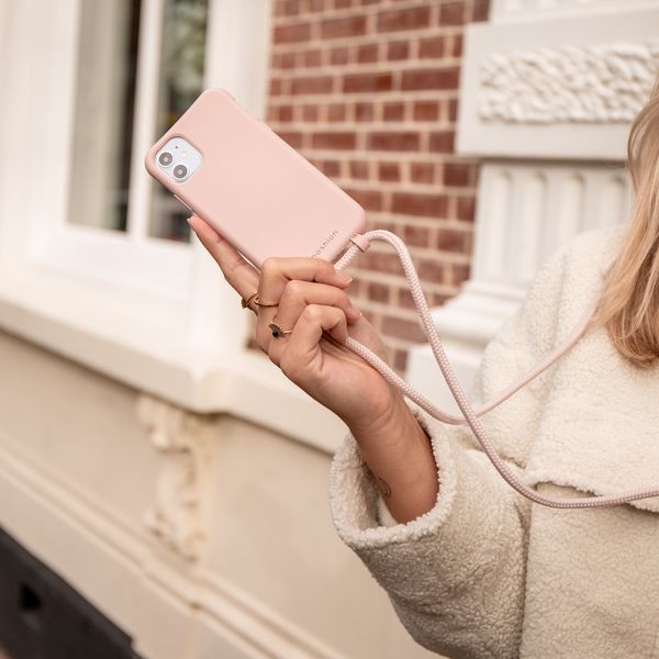 imoshion Color Backcover mit abtrennbarem Band Apple iPhone Xr - Rosa