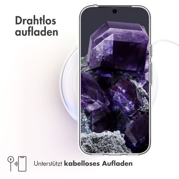 Accezz TPU Clear Cover für das Google Pixel 8a - Transparent