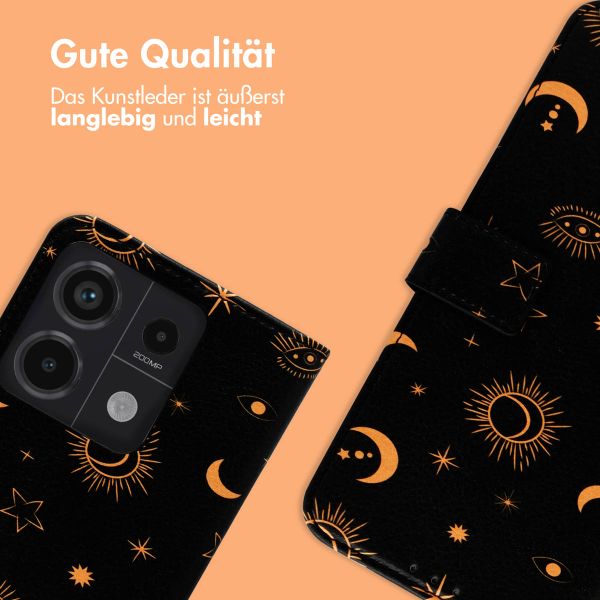 imoshion Design Klapphülle Xiaomi Redmi Note 13 Pro (5G) / Poco X6 - Sky Black