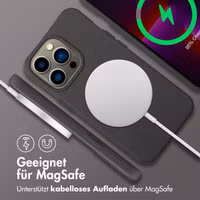 imoshion Color Backcover mit abnehmbarem Handykette und MagSafe Apple iPhone 13 Pro - Black Coffee
