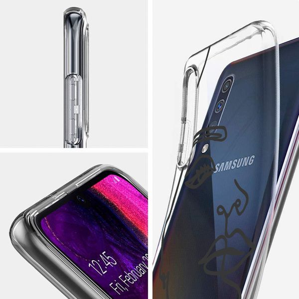 imoshion Design Hülle Samsung Galaxy A50 / A30s - Abstraktes Gesicht