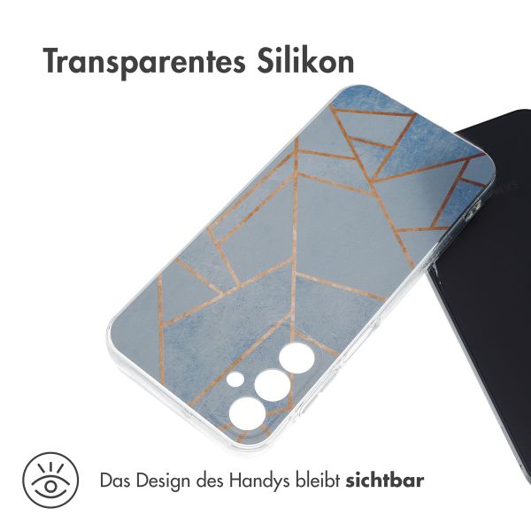 imoshion Design Hülle Samsung Galaxy A15 (5G/4G) - Blue Graphic