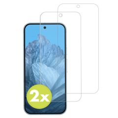 Accezz Displayschutz 2er-pack aus gehärtetem Glas Google Pixel 9 / 9 Pro / 10 / 10 Pro
