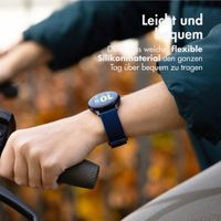 imoshion Sport-Silikonarmband mit Schnalle - Universelle 20 mm Anschluss - Dunkelblau