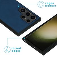 imoshion Entfernbare 2-1 Luxus Klapphülle Samsung Galaxy S24 Ultra - Blau