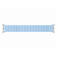 Samsung Original Fabric Armband für  Samsung Galaxy Watch 9 (40/44mm) / Watch 8 (40/44mm) / Classic (46mm) - Größe M/L - Blau