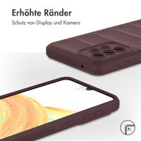 imoshion EasyGrip Back Cover für das Samsung Galaxy A33 - Aubergine