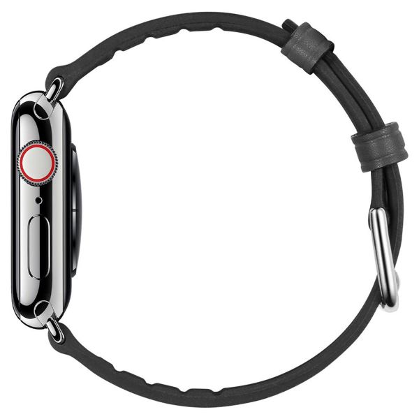 Spigen Retro Fit Armband für das Apple Watch Series 1 t/m 9 / SE (38/40/41 mm) | Series 10 / 11 (42 mm) - Schwarz