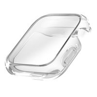 Uniq Garde Hybrid Watch Hülle mit Displayschutz für die Apple Watch 7-9 - 41 mm - Dove (Clear)