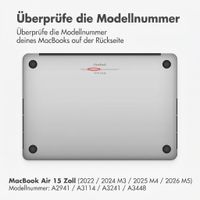 Displex Privacy Safe magnetische Bildschirmschutz für Apple MacBook Air 15 Zoll (2023 / 2024 M3 / 2025 M4 / 2026 M5)