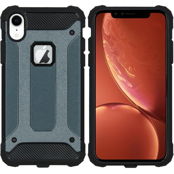 imoshion Rugged Xtreme Case Dunkelblau für iPhone Xr