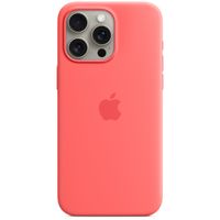 Apple Silikon-Case MagSafe für das Apple iPhone 15 Pro Max - Guava