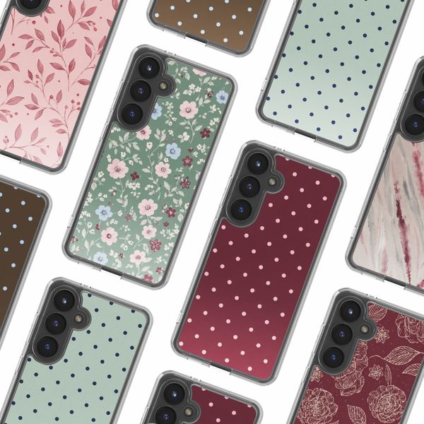 imoshion Design Hülle Samsung Galaxy S24 - Flower Fields