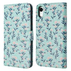 imoshion Design Klapphülle Apple iPhone Xr - Blue Flowers